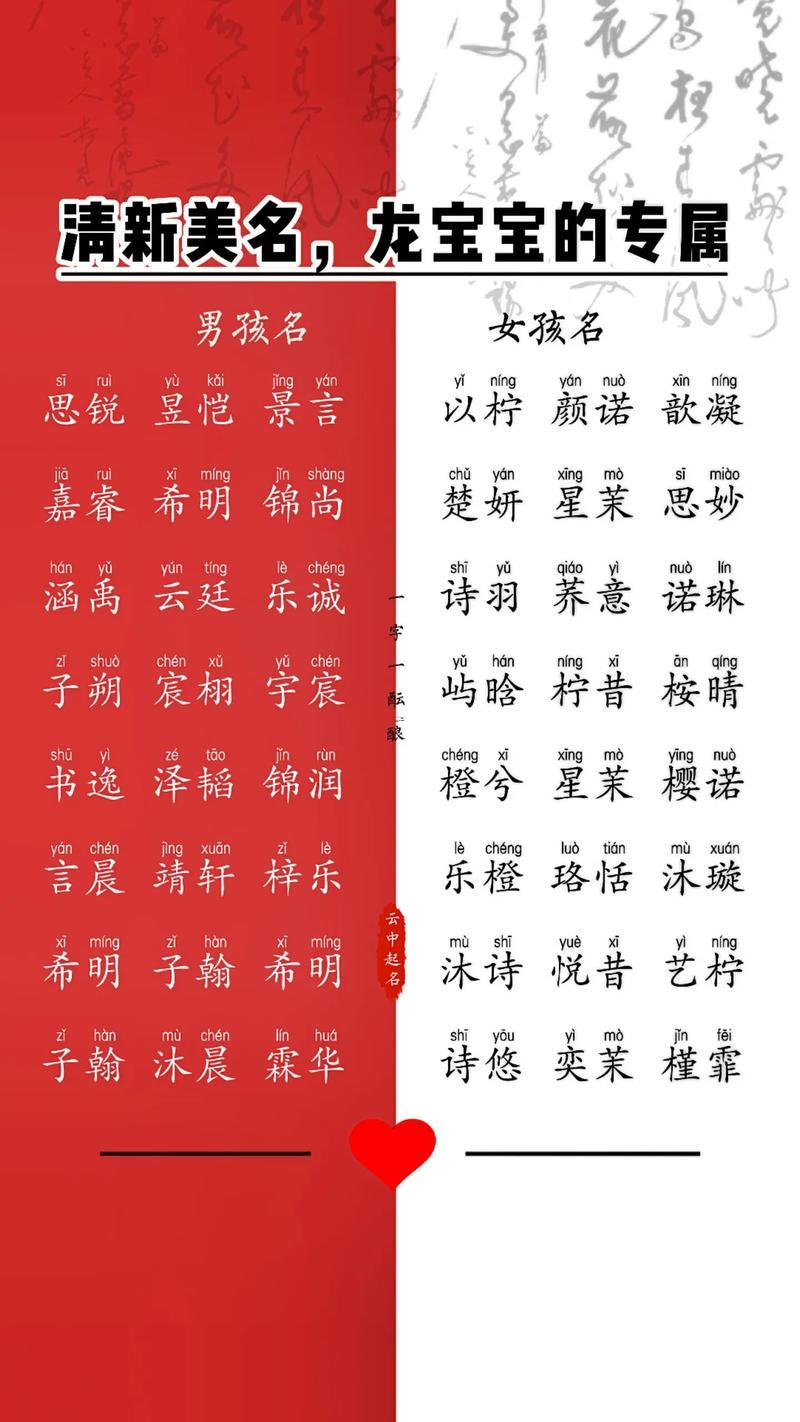 龍寶寶起名