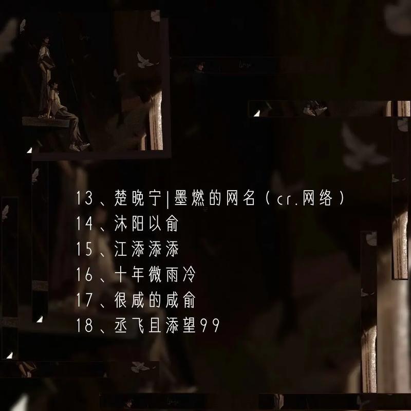 b站不撞名的網(wǎng)名