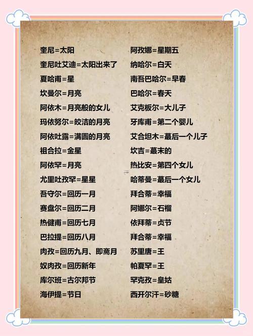 女嬰兒名字