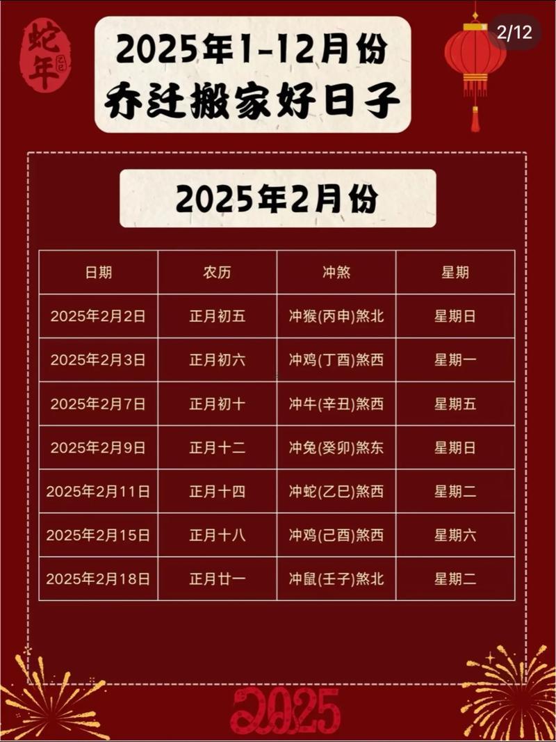 2025年12月結(jié)婚吉日查詢