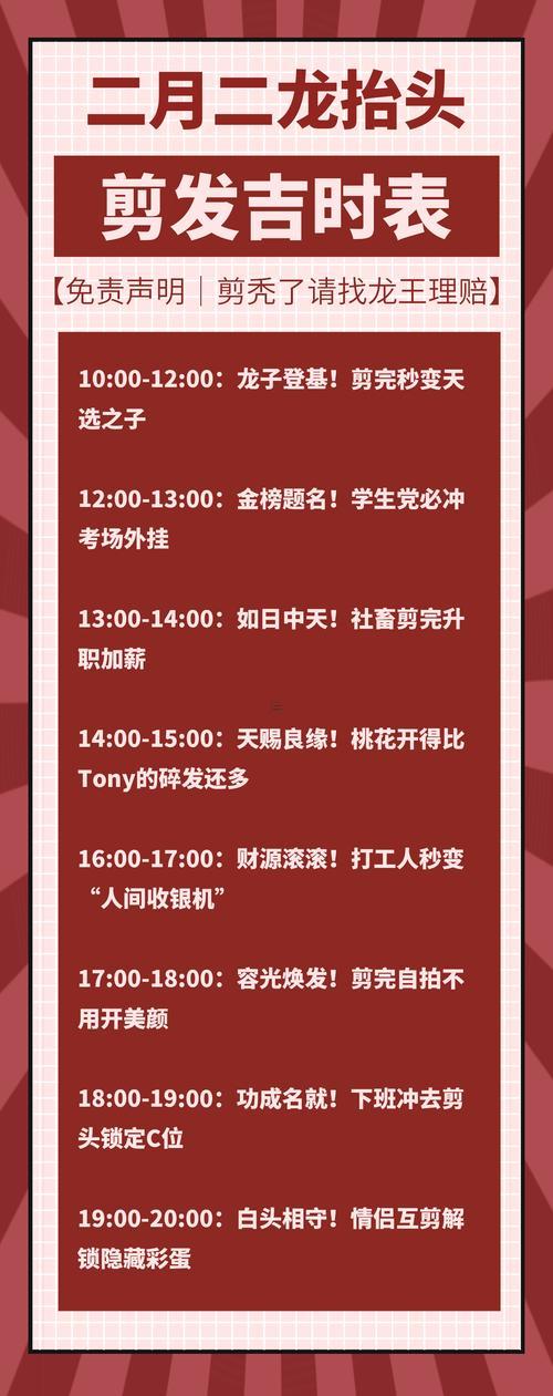2025年10月理發(fā)好日子