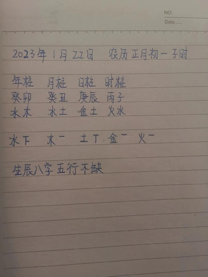 八字怎樣做算五行