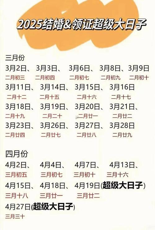 2025年12月領(lǐng)證吉日推薦
