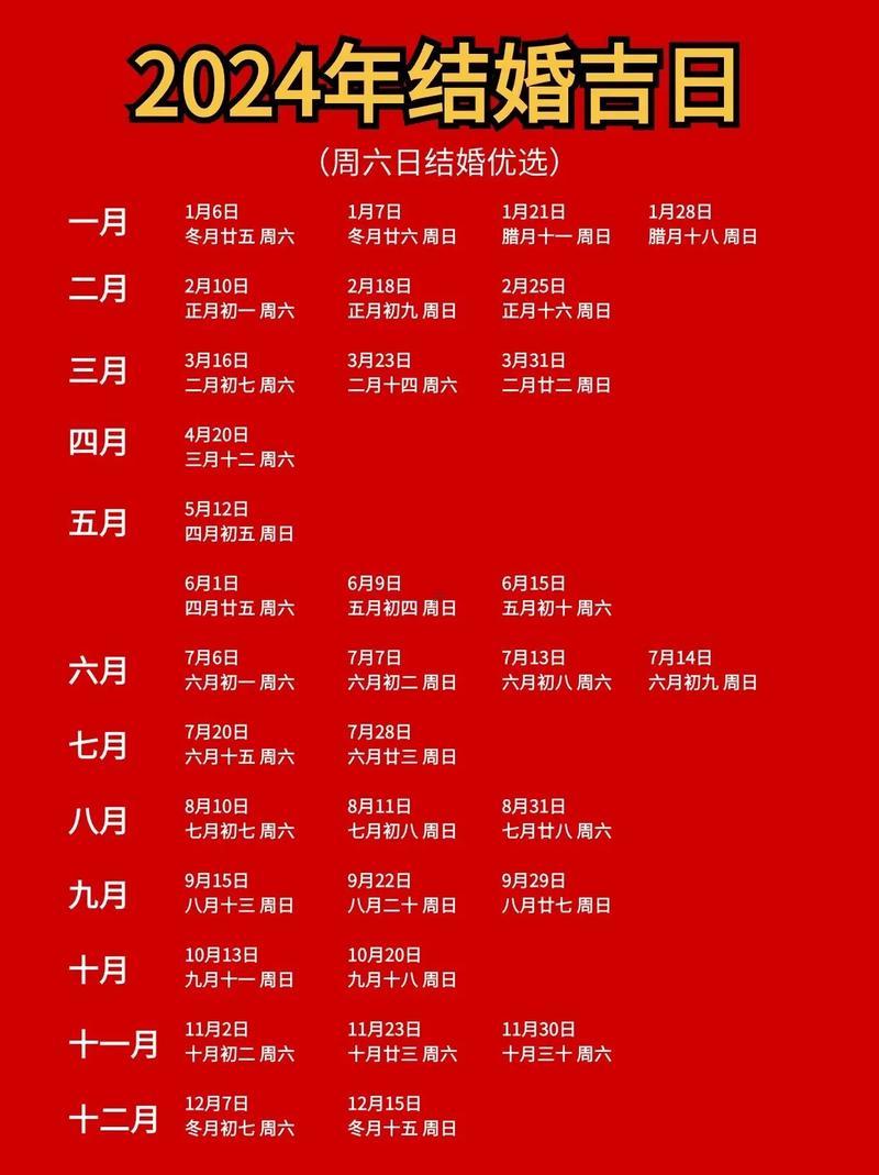 2026年11月結(jié)婚最佳的吉日