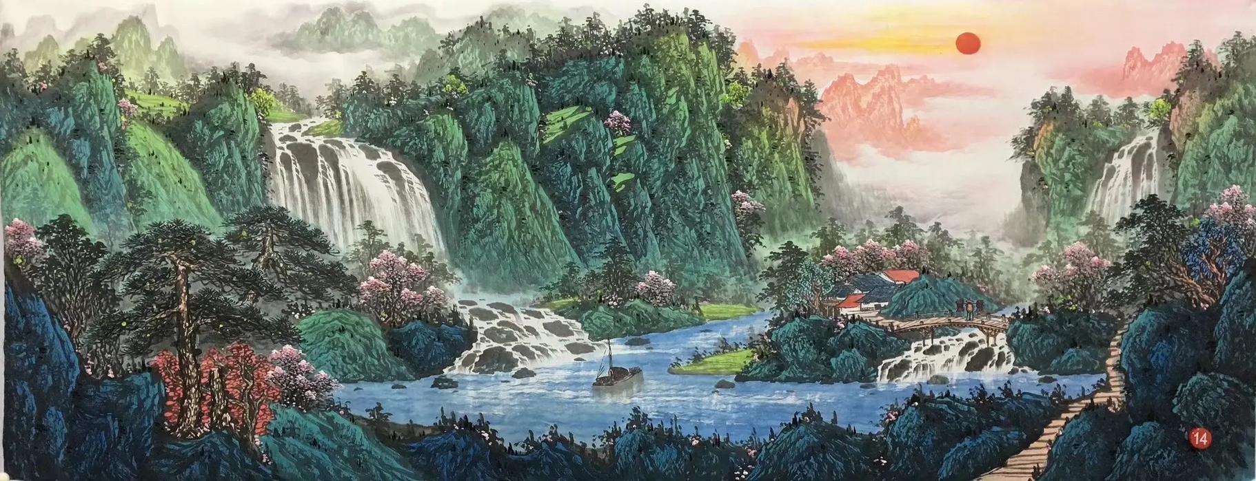 客廳墻掛什么東西畫風(fēng)水好