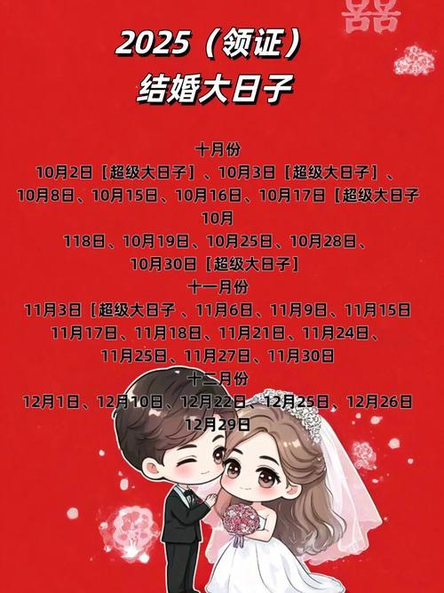 26年1月結(jié)婚好日子