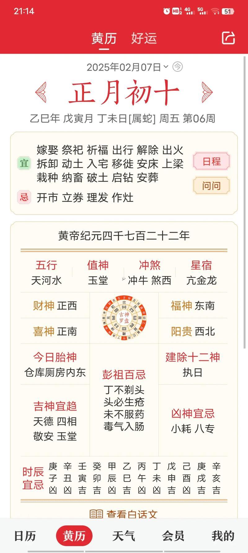 2025年農(nóng)歷10月看病黃道吉日