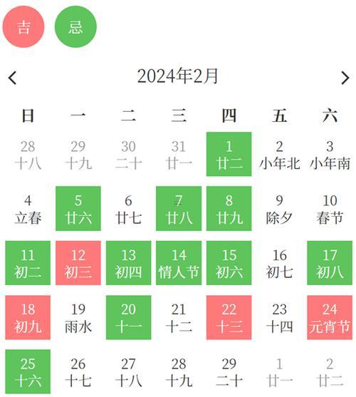 2026年2月份提車吉日查詢