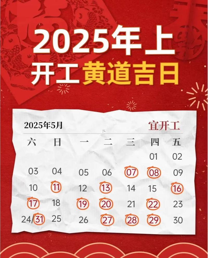 2025年9月動(dòng)工吉日查詢