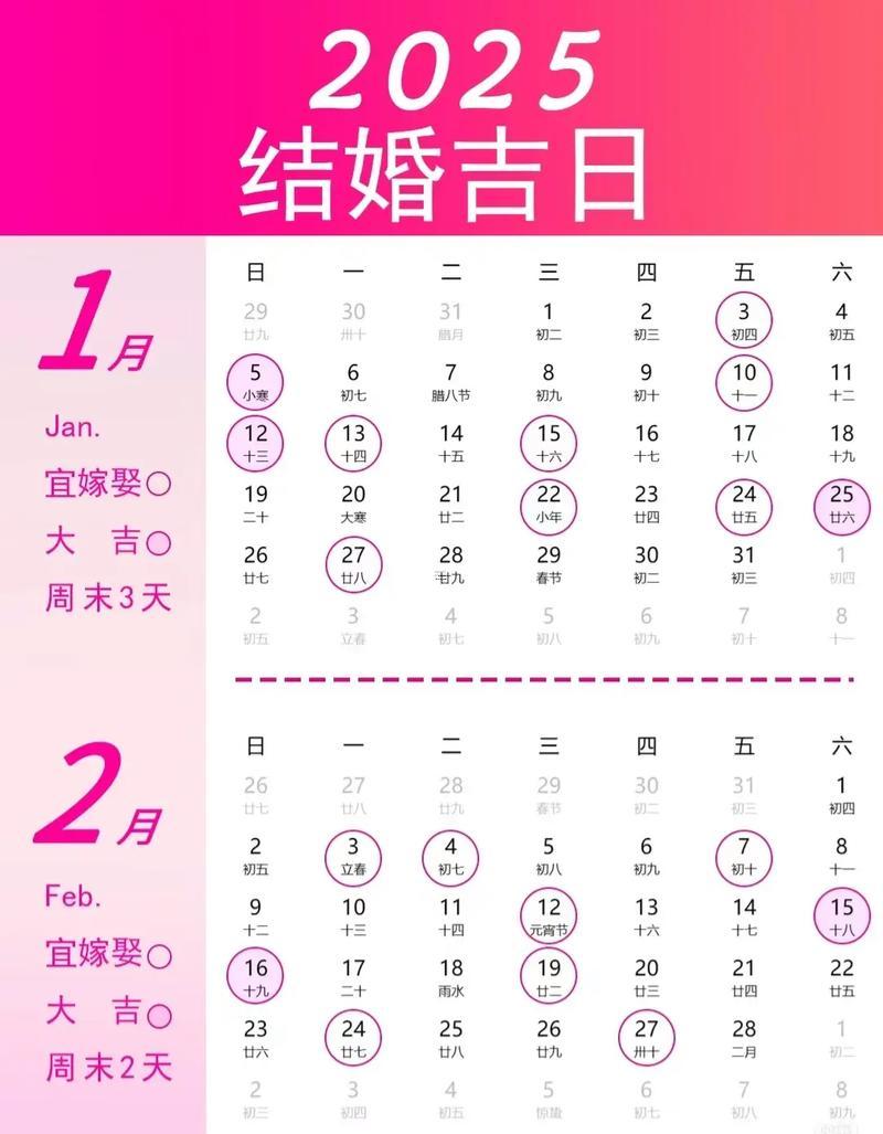 2025年12月訂婚好日子