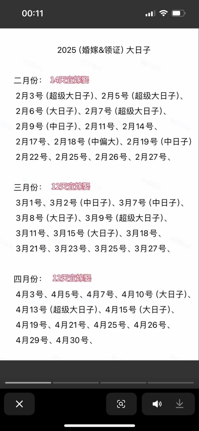 2025農(nóng)歷11月黃道吉日查詢