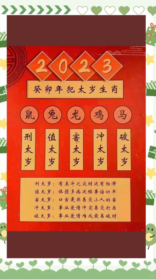 2023年犯太歲的5個屬相怎么化解