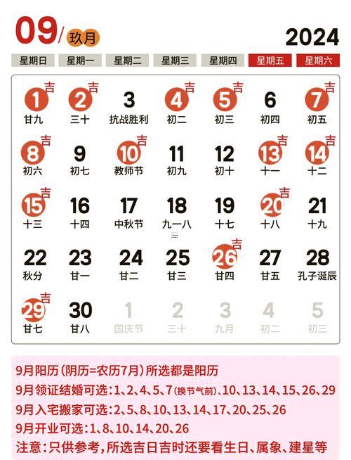 2025年9月最佳下葬日