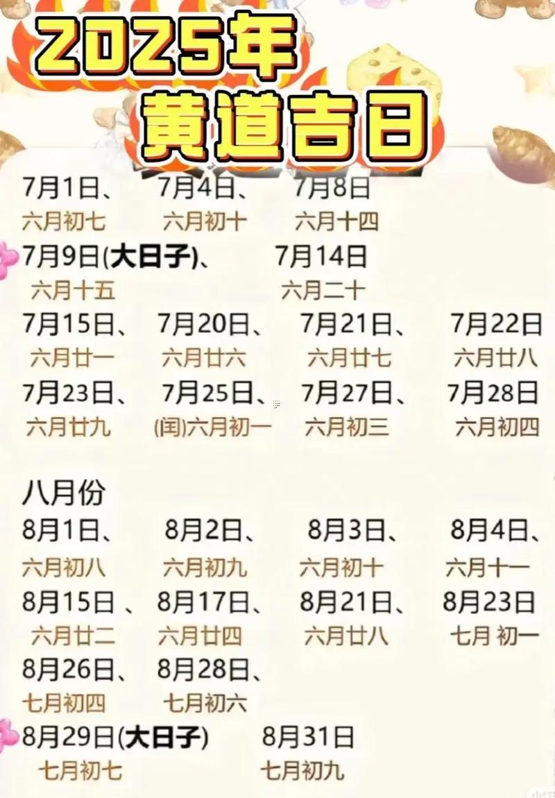 2025年12月生日宴黃道吉日