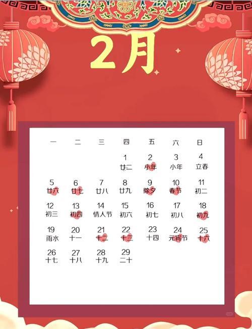 2026年公歷2月份搬家黃道吉日