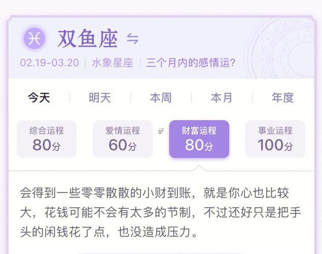 雙魚座幸運(yùn)日與倒霉日分別是星期幾