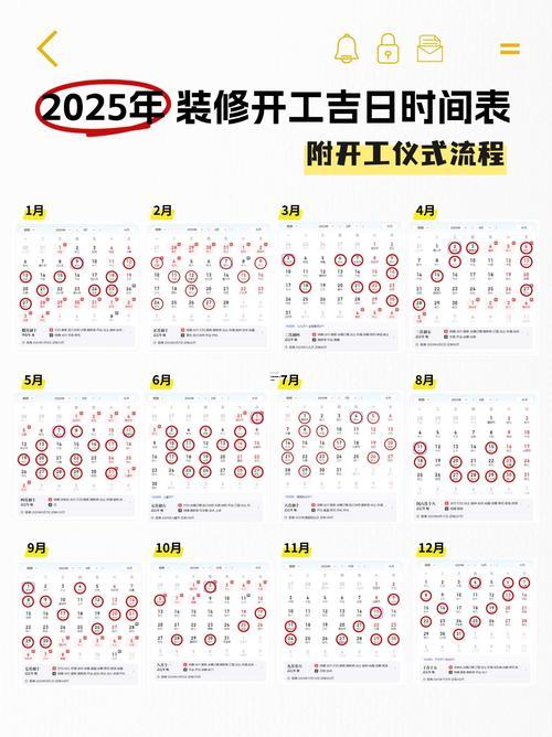 2026年農(nóng)歷十二月適合裝修的日子