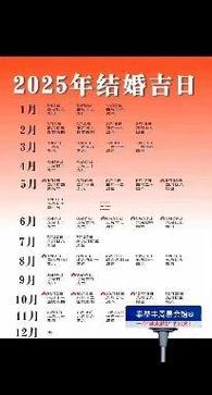2025年農(nóng)歷12月黃道吉日