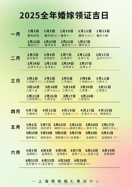2025年11月領(lǐng)證好日子