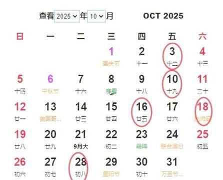 2025年10月開業(yè)吉日查詢