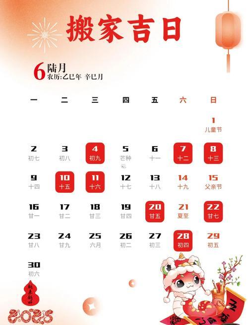 2025年9月遷廠吉日