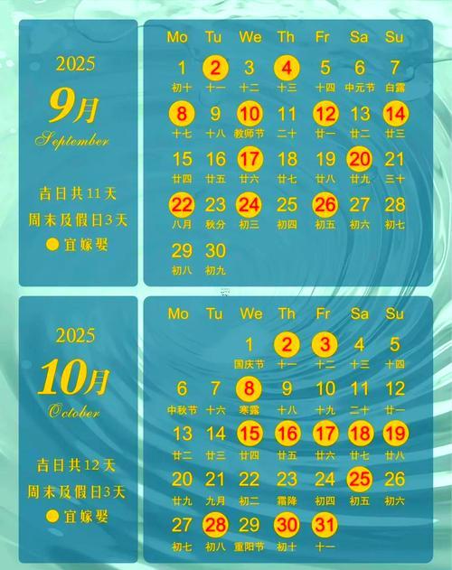 2025沐浴吉日
