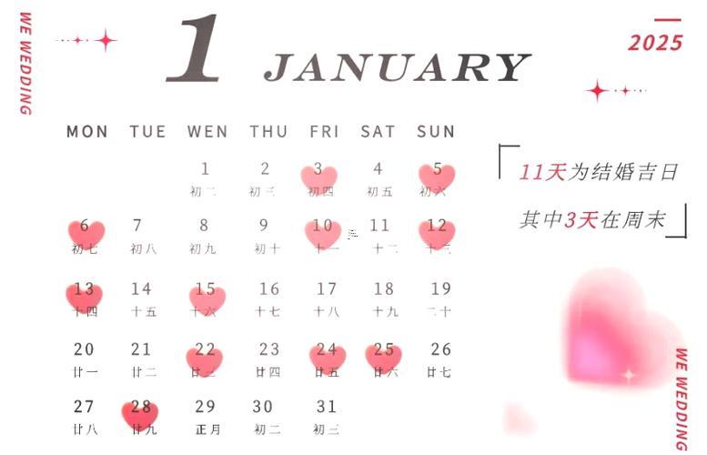 農歷2025年9月嫁娶吉日