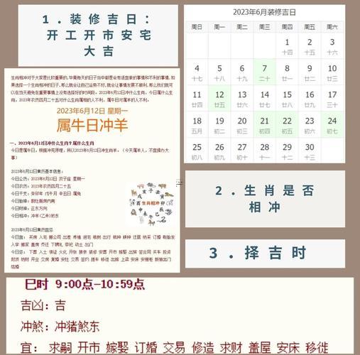 2025年11月裝修黃道吉日查詢