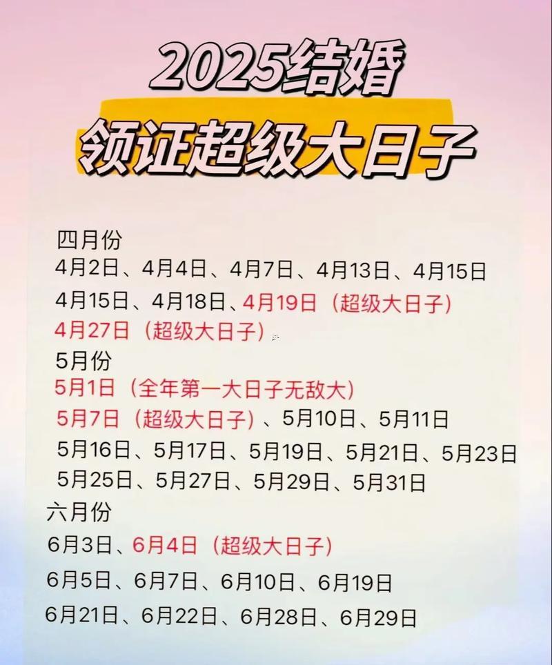 吉日2025年