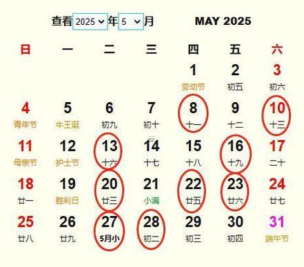 2025農(nóng)歷十月生子吉日