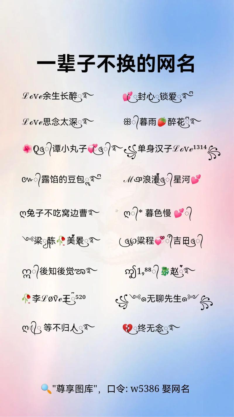 微信昵稱2018最新