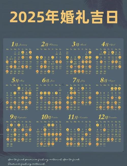 2025年結(jié)婚的良辰吉日