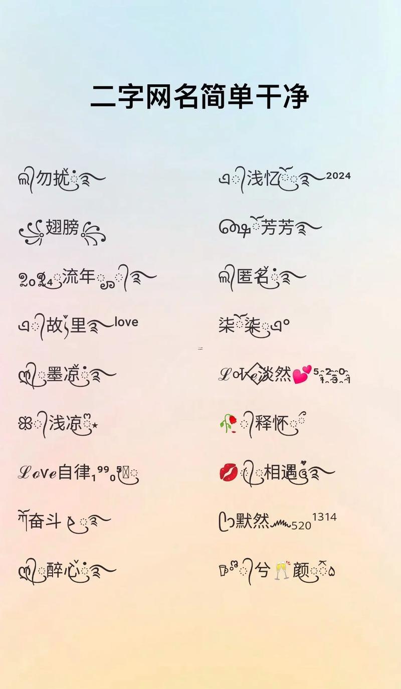 超好聽的名字