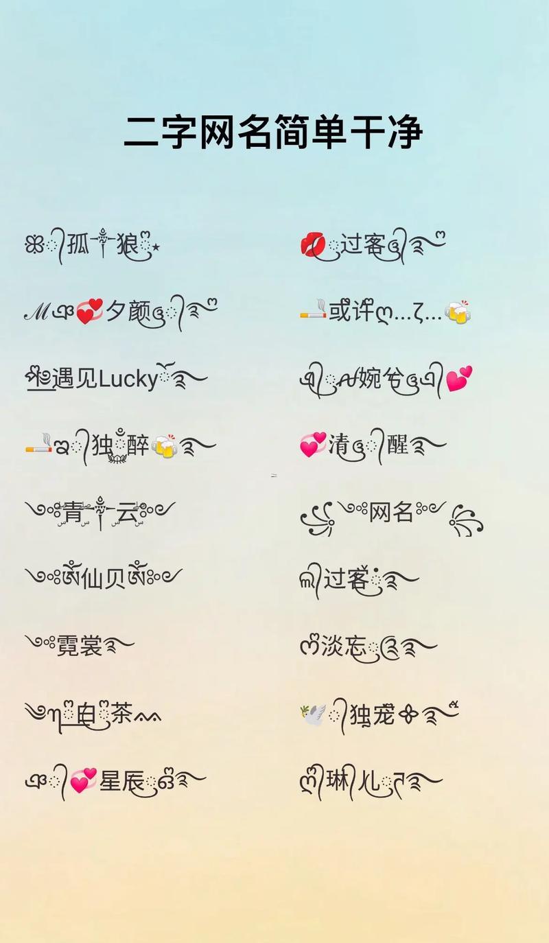 qq情侶昵稱