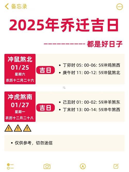 屬兔2025年搬家入宅吉日