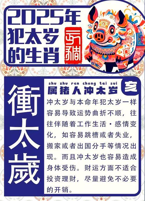 2025年犯太歲的生肖屬相有哪幾個(gè)