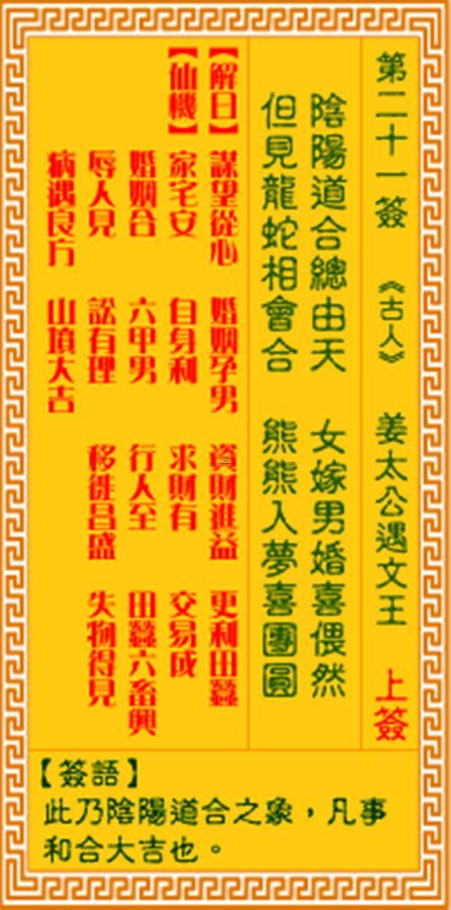 觀音靈簽第23簽解簽全解